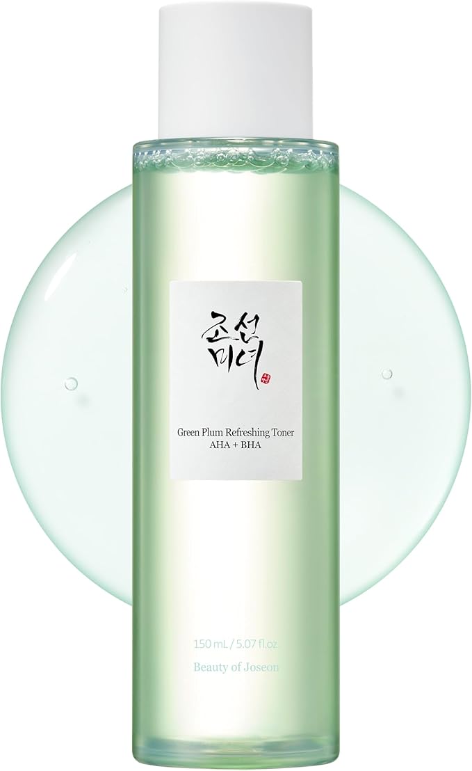 Beauty of Joseon Green Plum AHA BHA Toner Refreshing Facial Essence Moisturizer