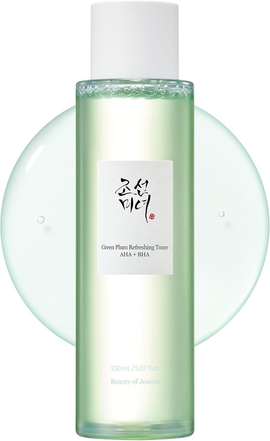 Beauty of Joseon Green Plum AHA BHA Toner Refreshing Facial Essence Moisturizer